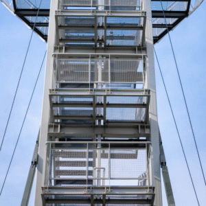 galvanized grating steps, stair treads