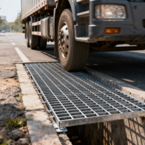 galvanised grating，heavy duty grating
