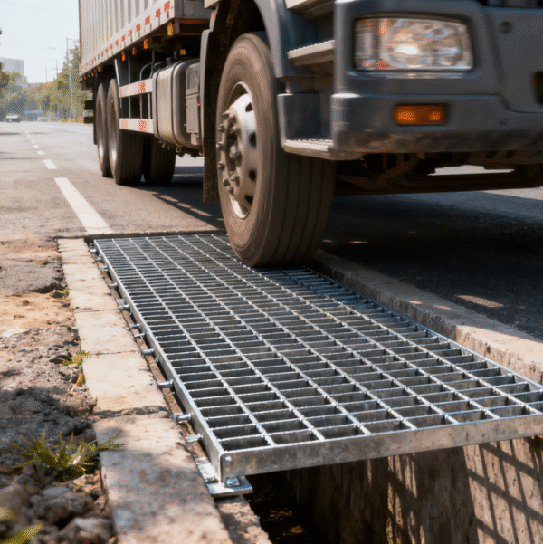 galvanised grating，heavy duty grating