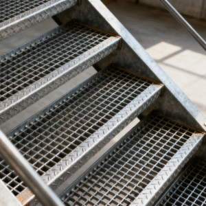 galvanized grating steps,Steel Stair treads
