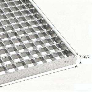 compliant steel grating. совместимая стальная решетка, борден