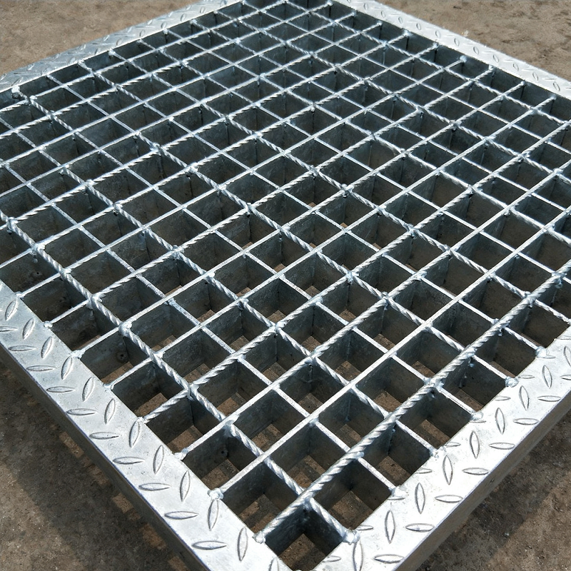 light duty steel grating, легкая стальная решетка